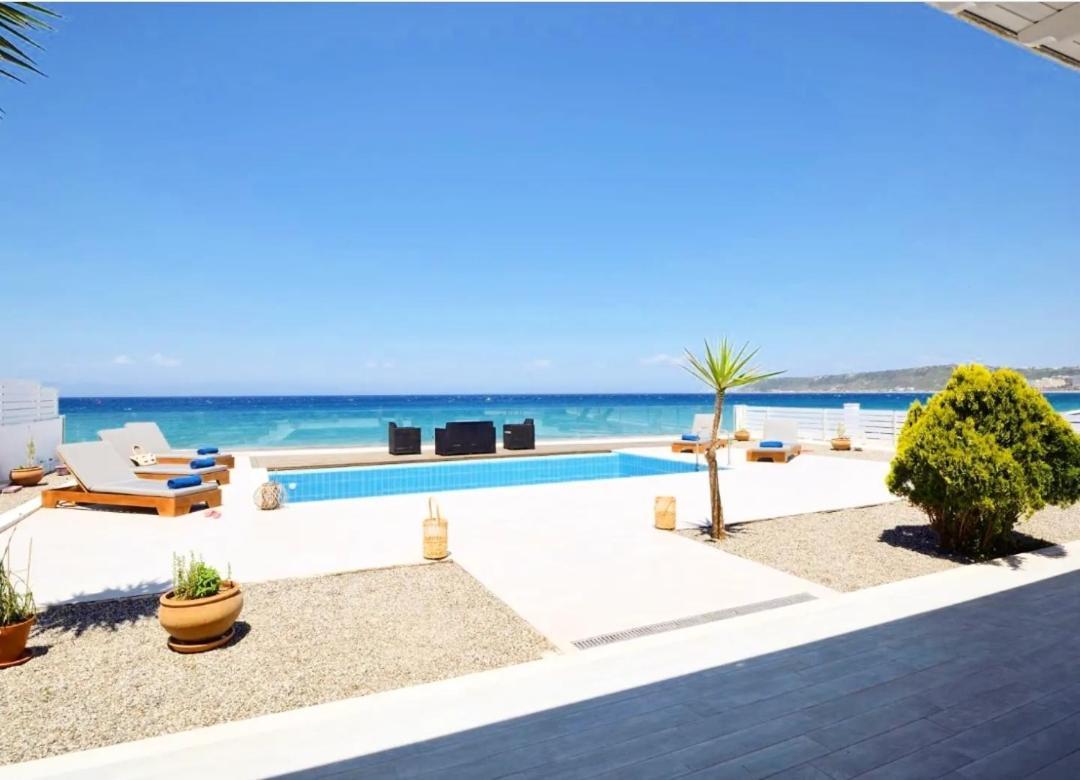 Vaso Sea Villa Ialisos Exterior foto